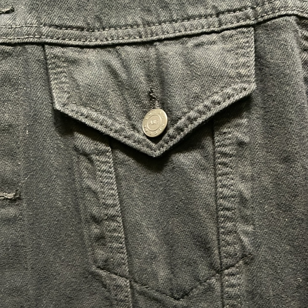 Able Black Jean Jacket - image 5